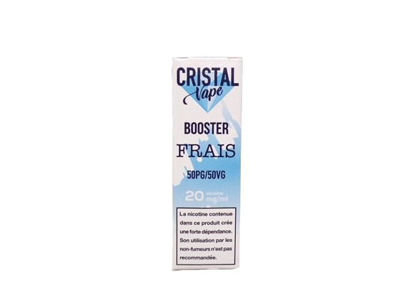 Booster de Nicotine Frais 50/50 - Cristal Vape