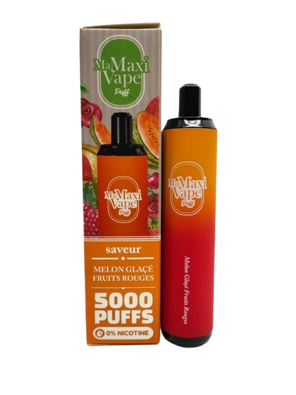 Puff Ma Maxi vape Melon Glacé Fruits rouges - 5000 puffs
