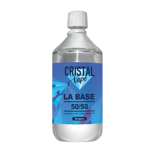 Base 50/50 - 1 litre - Cristal Vape
