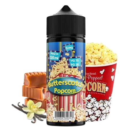 Butterscotch Popcorn - 100ml - Fizzy Juice