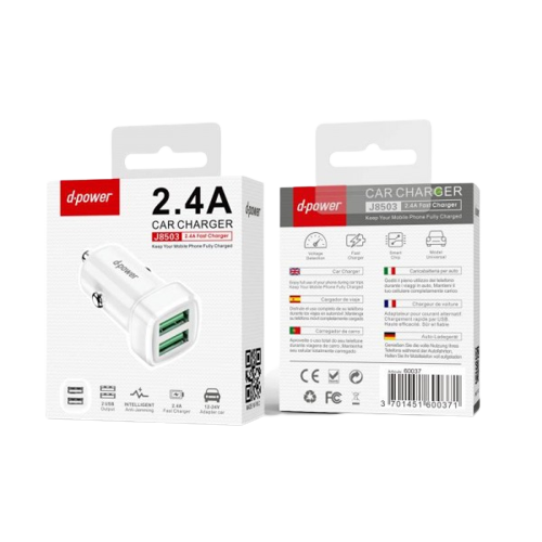 Chargeur Allume Cigare Voiture 2.4A