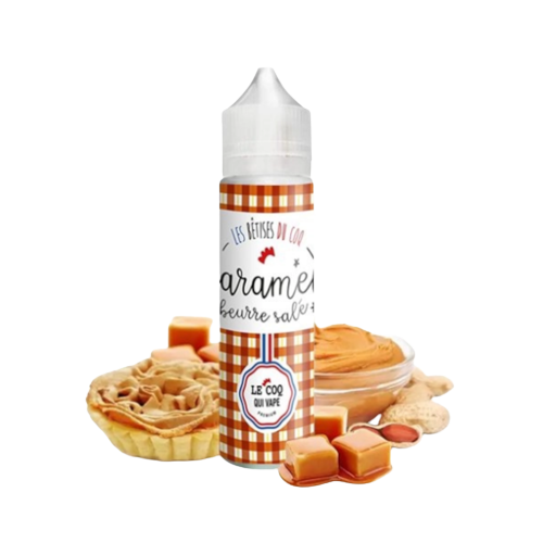 Caramel Beurre Salé - 50ml - Le Coq qui Vape