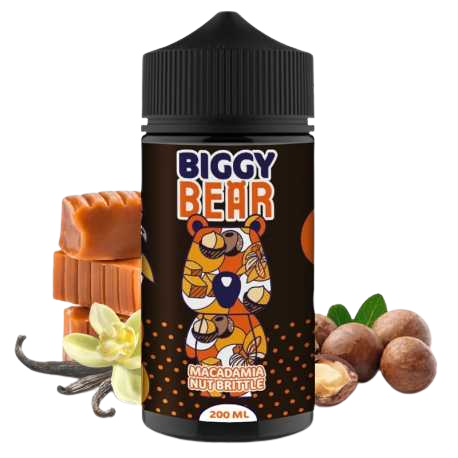 Macadamia Nut Brittle - 200ml - Biggy Bear