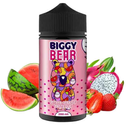 Pitaya Fraise Pastèque - 200ml - Biggy Bear