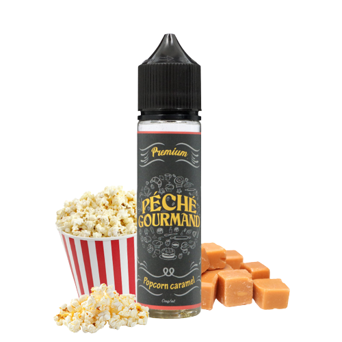 Popcorn Caramel - 50ml - Péché Gourmand